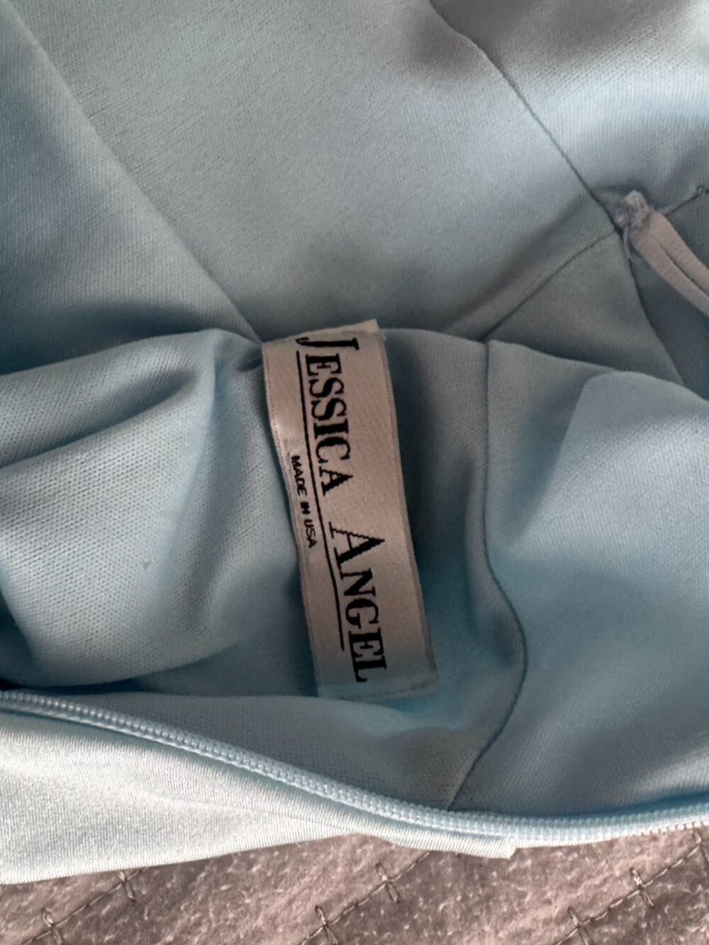 Long blue Prom dress - Picture 4 of 5